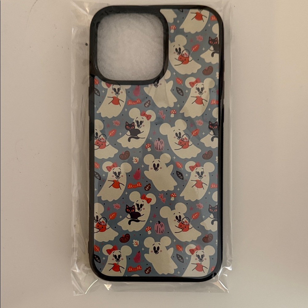 Halloween Themed Phone Case - Black and Gray